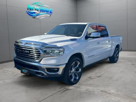 White 2019 Ram 1500 Laramie Longhorn for sale in Denver, CO