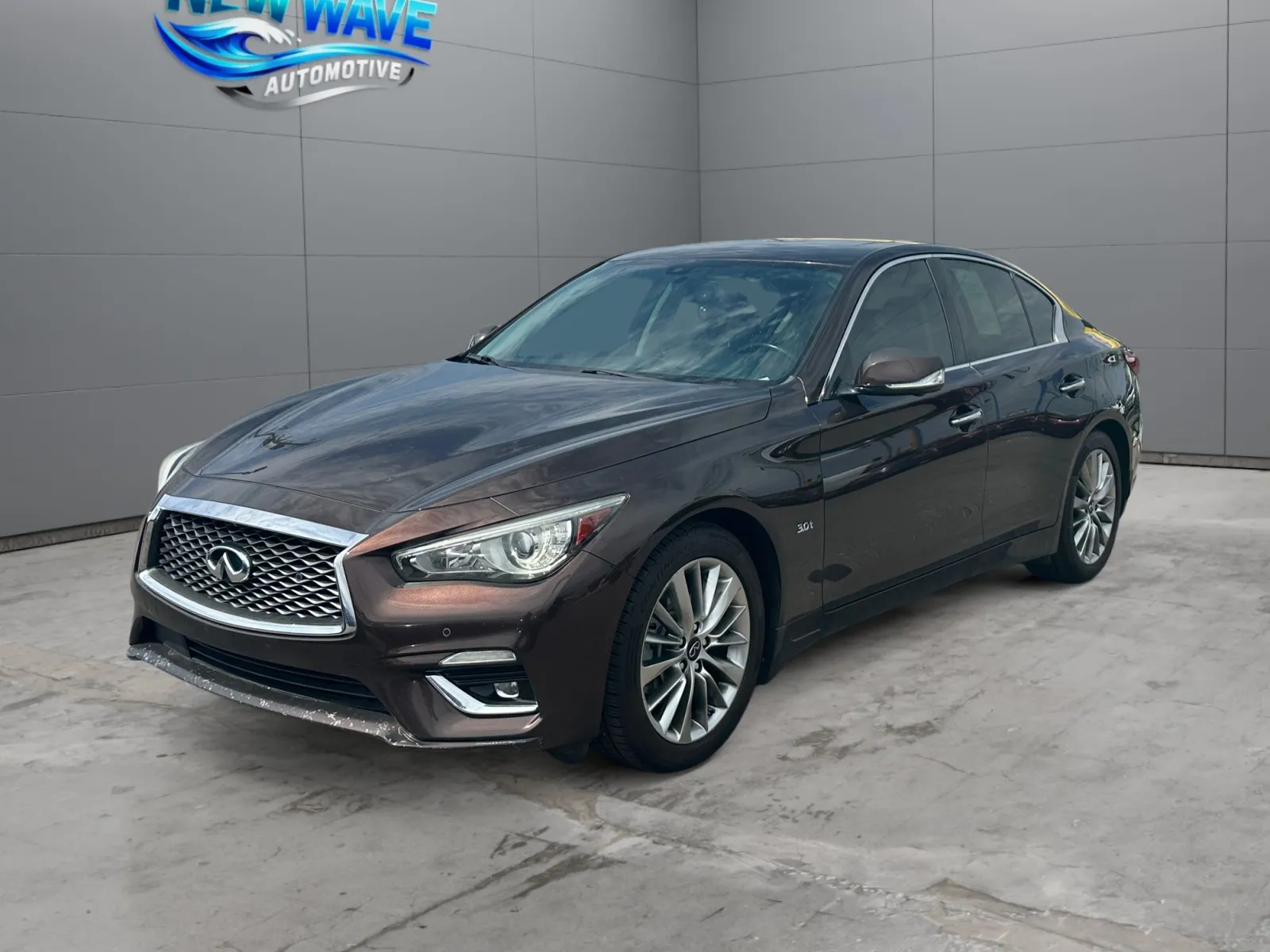 Brown 2020 INFINITI Q50 LUXE AWD for sale in Denver, CO