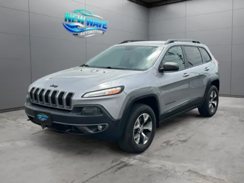 Silver 2015 Jeep Cherokee Trailhawk for sale in Denver, CO
