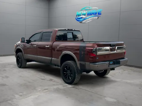 Another view of 2016 Nissan TITAN XD Platinum Reserve Diesel for sale in Denver, CO at New Wave Automotive