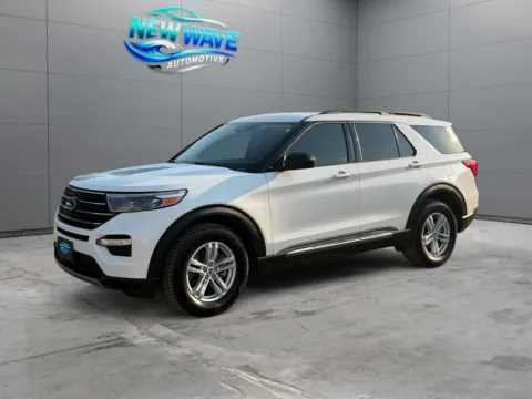 White 2020 Ford Explorer XLT for sale in Denver, CO