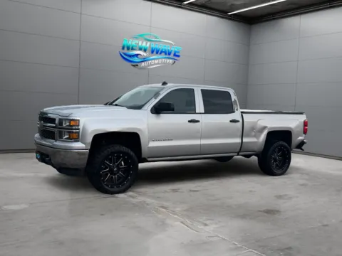 Silver 2014 CHEVROLET SILVERADO 1500 LT for sale in Denver, CO