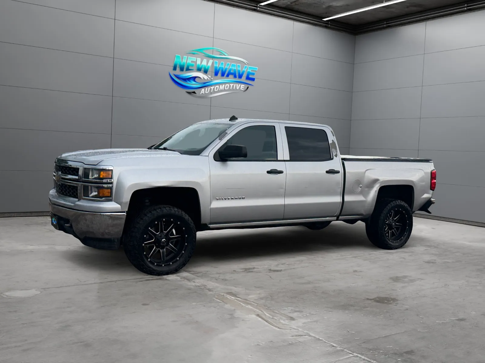 Silver 2014 CHEVROLET SILVERADO 1500 LT for sale in Denver, CO