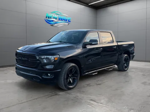 Black 2020 Ram 1500 Big Horn Crew Cab 4x4 5'7" Box for sale in Denver, CO