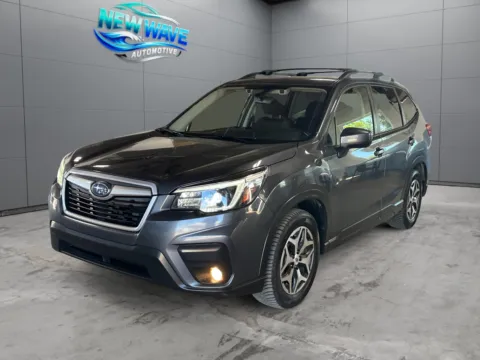 Black 2021 Subaru Forester Premium for sale in Denver, CO