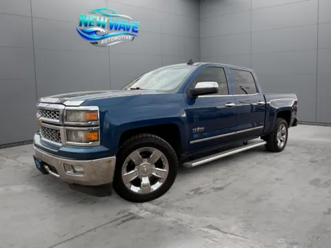 Blue 2015 Chevrolet Silverado 1500 LTZ for sale in Denver, CO