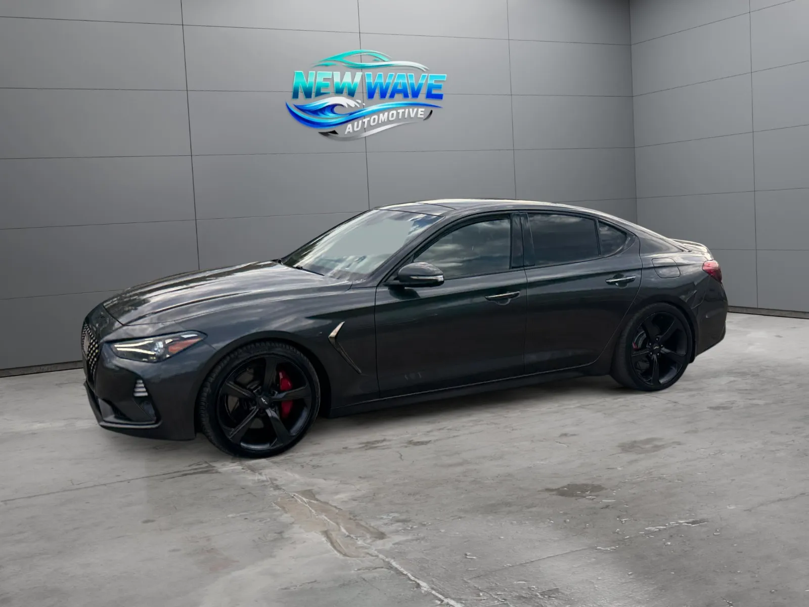 Gray 2019 Genesis G70 3.3T Advanced for sale in Denver, CO