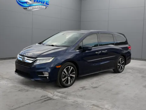 Blue 2018 Honda Odyssey Elite for sale in Denver, CO