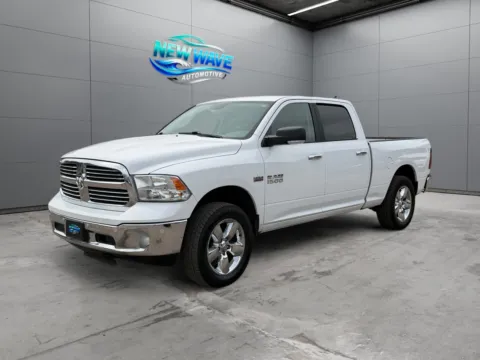 White 2018 Ram 1500 Big Horn Crew Cab 4x4 6'4" Box for sale in Denver, CO