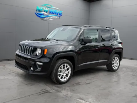 Black 2022 Jeep Renegade Latitude 4x4 for sale in Denver, CO