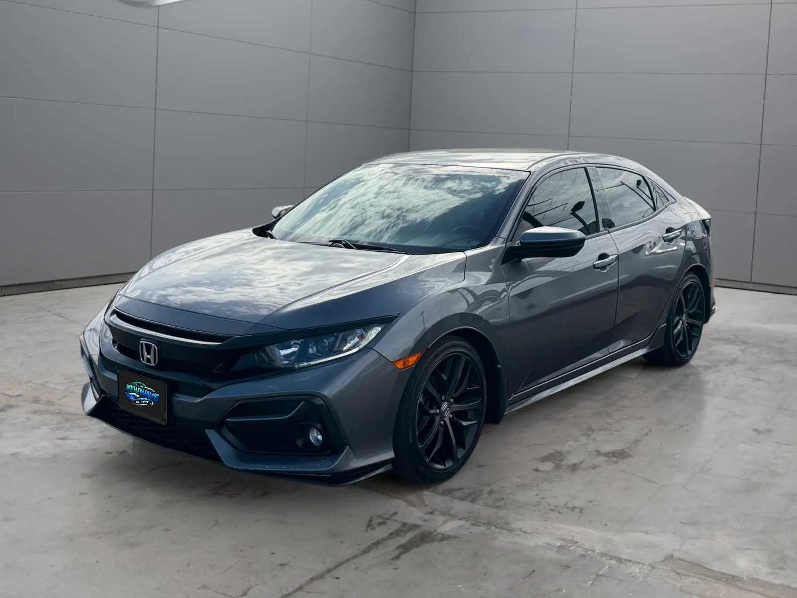 Gray 2020 Honda Civic Hatchback Sport for sale in Denver, CO