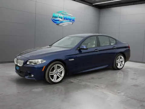 Blue 2016 BMW 550i xDrive for sale in Denver, CO