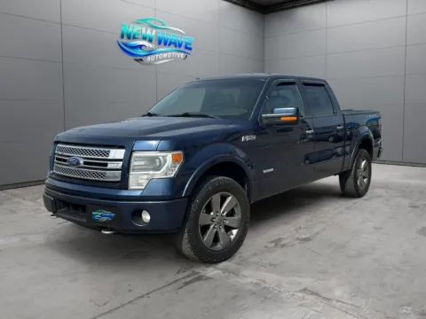 Blue 2014 Ford F-150 Limited for sale in Denver, CO