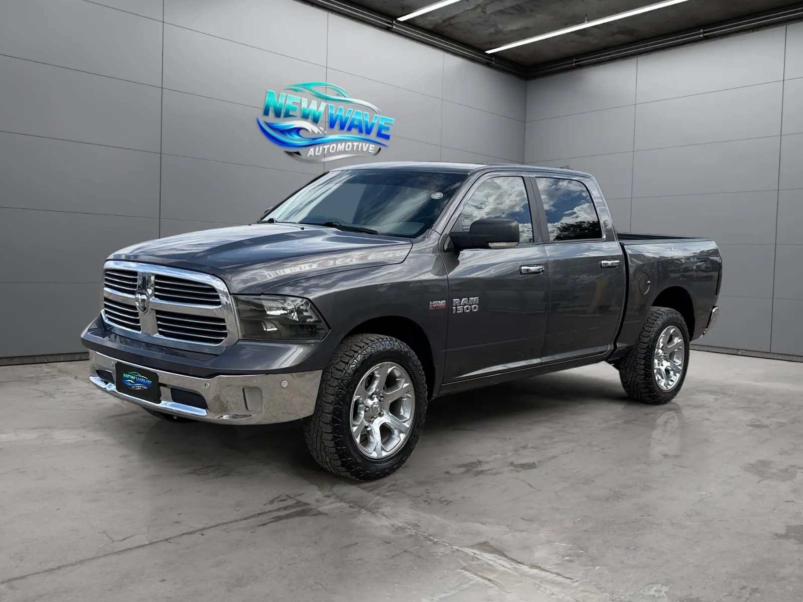 Gray 2018 Ram 1500 Big Horn Crew Cab 4x4 5'7" Box for sale in Denver, CO