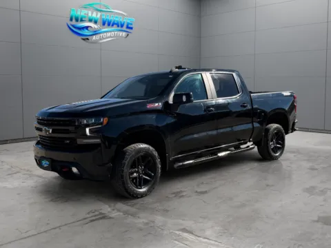 Black 2021 Chevrolet Silverado 1500 4WD Crew Cab Short Bed LT Trail Boss for sale in Denver, CO