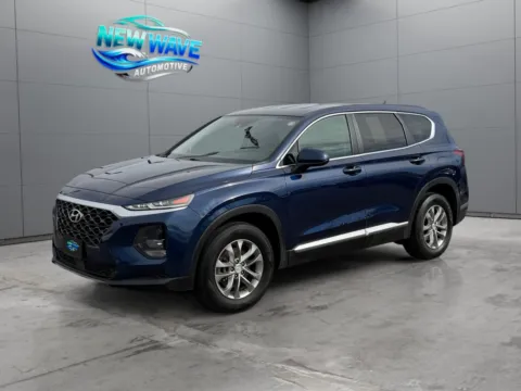 Blue 2020 Hyundai Santa Fe SE for sale in Denver, CO