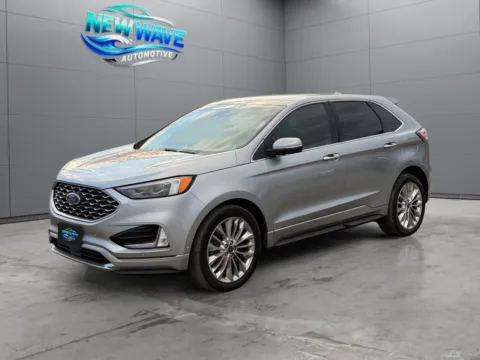 Gray 2020 Ford Edge Titanium for sale in Denver, CO