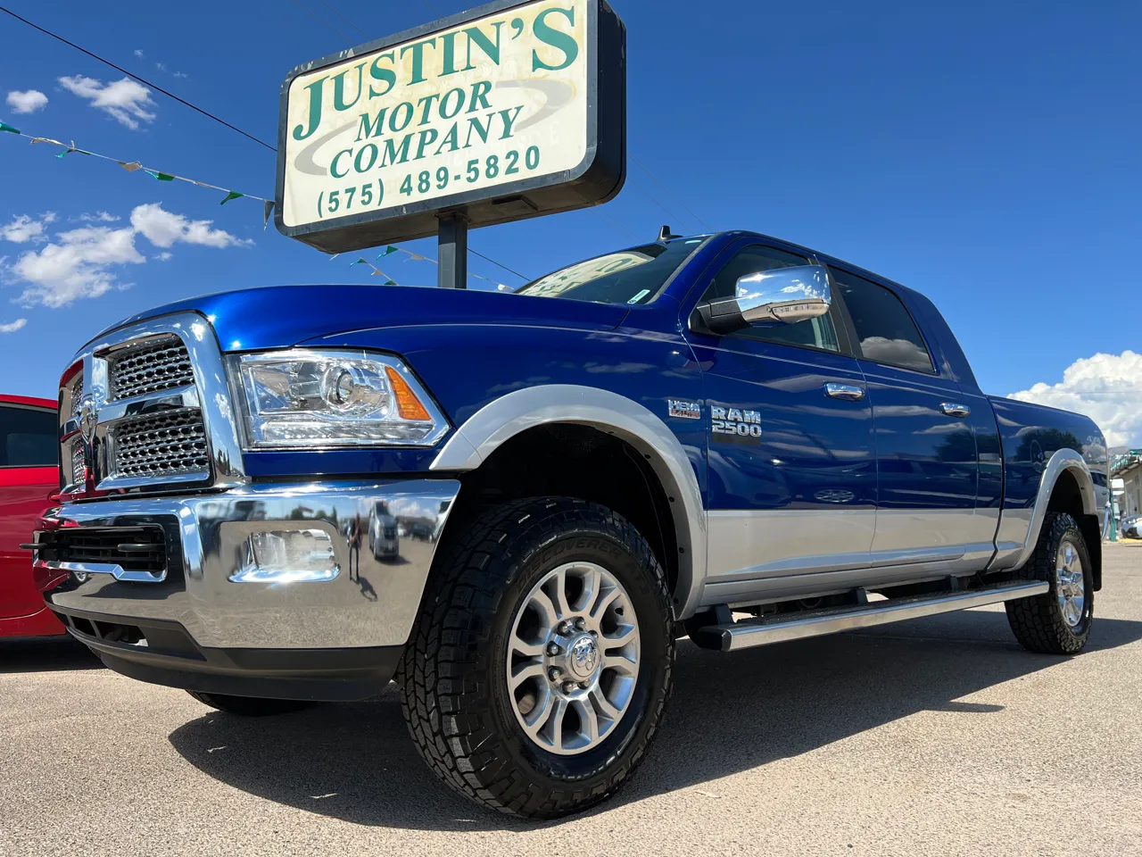 Blue 2014 RAM 2500 LARAMIE for sale in Alamogordo, NM