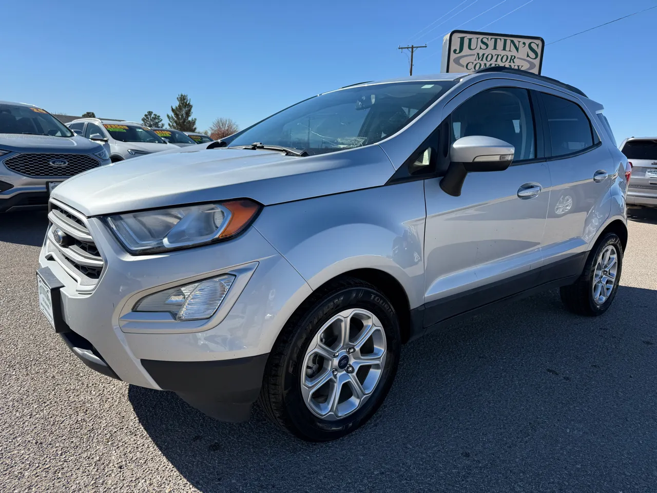 Silver 2021 FORD ECOSPORT SE for sale in Alamogordo, NM