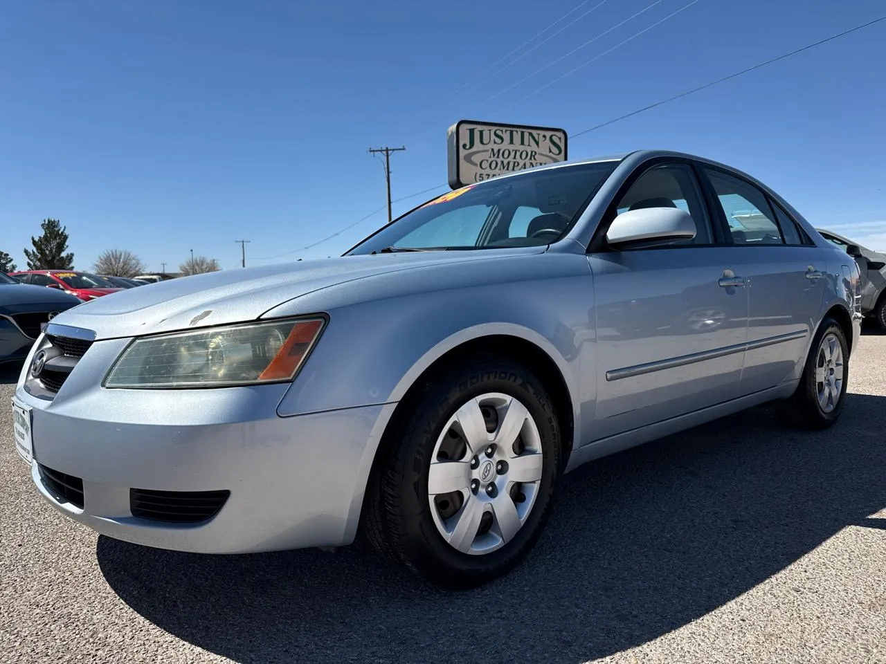 Silver 2007 HYUNDAI SONATA GLS for sale in Alamogordo, NM