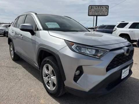 Silver 2021 TOYOTA RAV4 XLE for sale in Alamogordo, NM