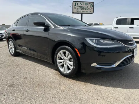 Black 2016 CHRYSLER 200 LIMITED for sale in Alamogordo, NM