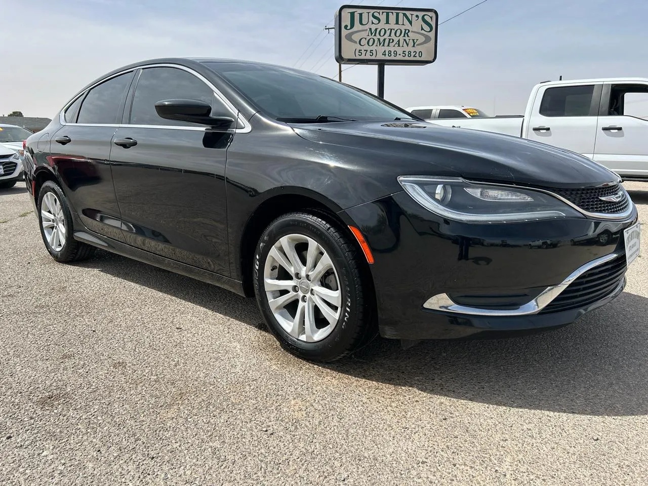Black 2016 CHRYSLER 200 LIMITED for sale in Alamogordo, NM