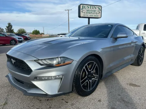Silver 2021 FORD MUSTANG ECOBOOST for sale in Alamogordo, NM