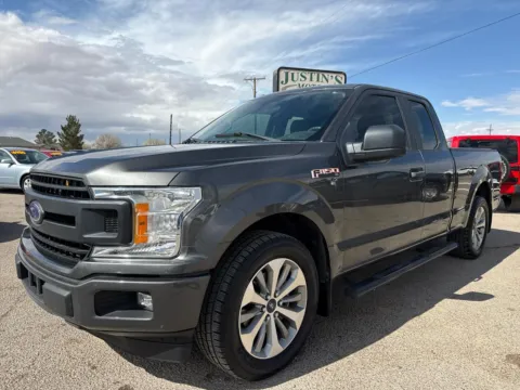 Gray 2018 FORD F-150 SUPER CAB for sale in Alamogordo, NM