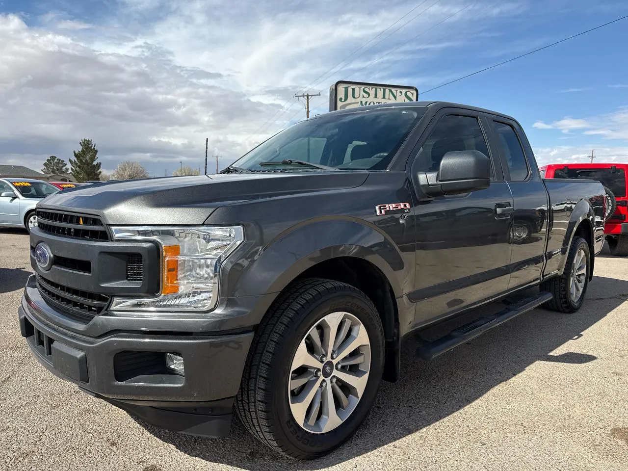Gray 2018 FORD F-150 SUPER CAB for sale in Alamogordo, NM