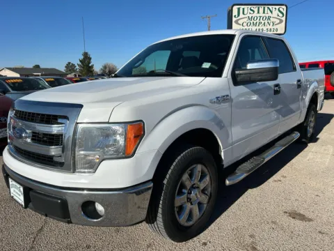 White 2013 FORD F-150 SUPERCREW XLT for sale in Alamogordo, NM