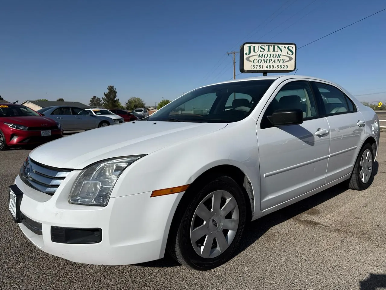 White 2007 FORD FUSION S for sale in Alamogordo, NM
