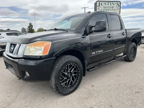 Black 2015 NISSAN TITAN PRO-4X for sale in Alamogordo, NM