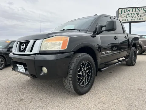 Black 2015 NISSAN TITAN PRO-4X for sale in Alamogordo, NM