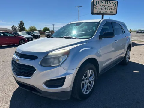Silver 2017 CHEVROLET EQUINOX LS for sale in Alamogordo, NM