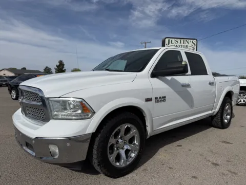 White 2016 RAM 1500 LARAMIE for sale in Alamogordo, NM