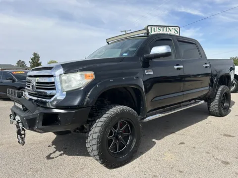 Black 2017 TOYOTA TUNDRA CREWMAX 1794 for sale in Alamogordo, NM