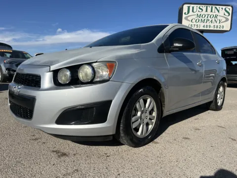 Silver 2015 CHEVROLET SONIC LT for sale in Alamogordo, NM