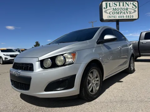 Silver 2015 CHEVROLET SONIC LT for sale in Alamogordo, NM