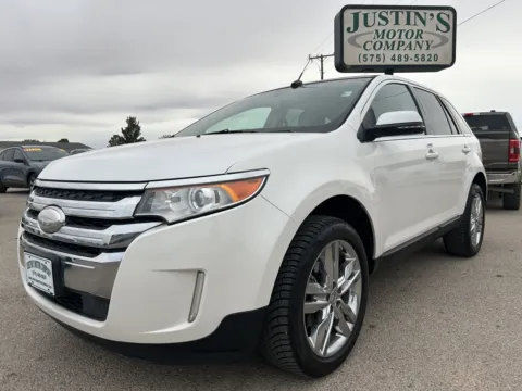 White 2014 FORD EDGE LIMITED for sale in Alamogordo, NM
