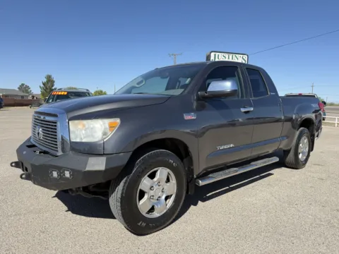 Gray 2011 TOYOTA TUNDRA DOUBLE CAB LIMITED for sale in Alamogordo, NM