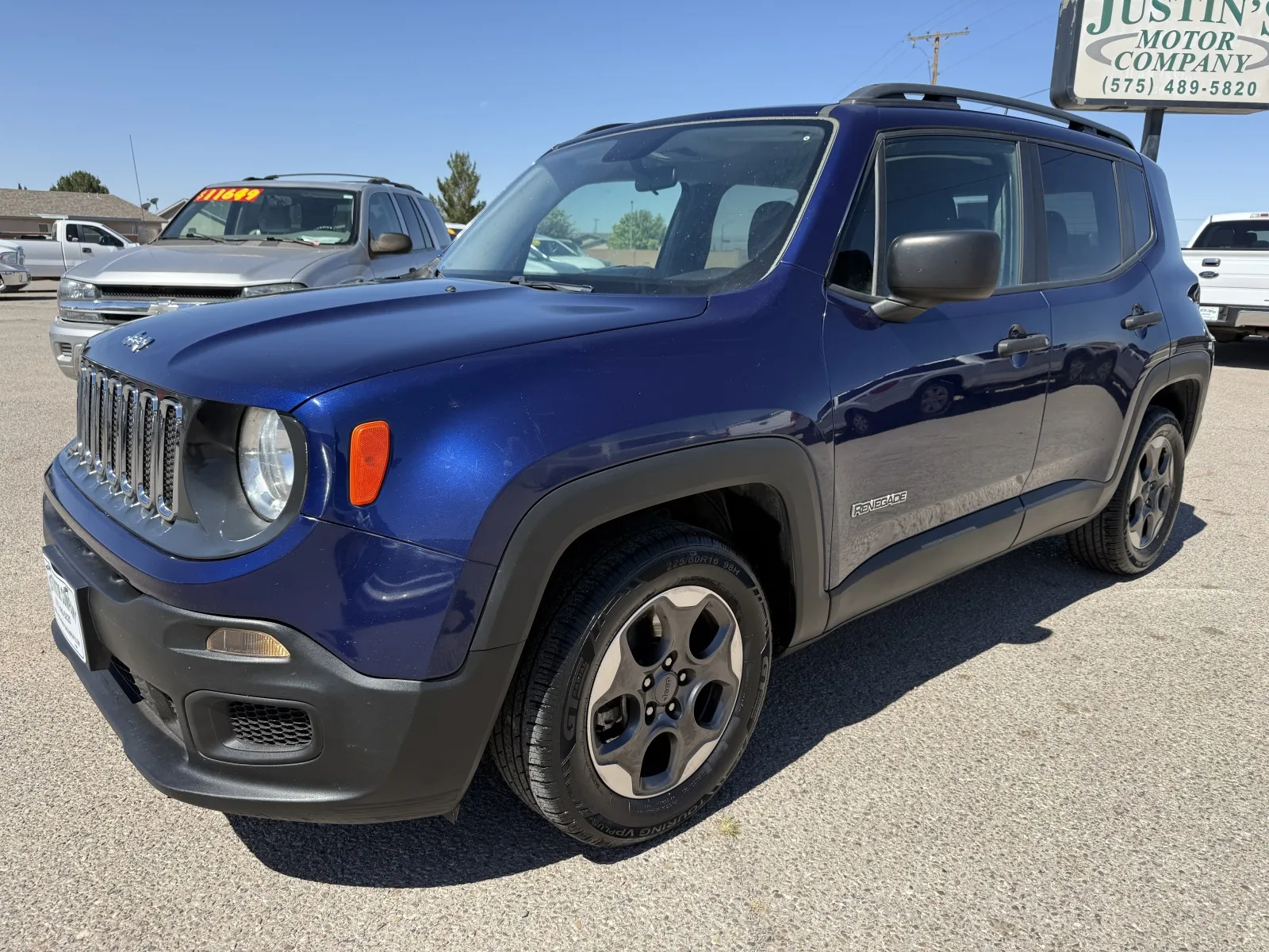 Blue 2017 JEEP RENEGADE SPORT for sale in Alamogordo, NM