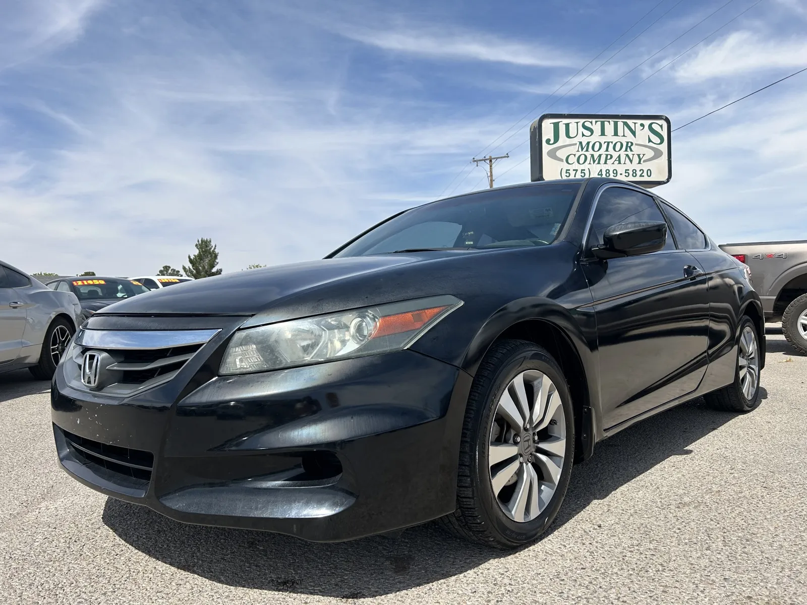 Black 2012 HONDA ACCORD LX for sale in Alamogordo, NM