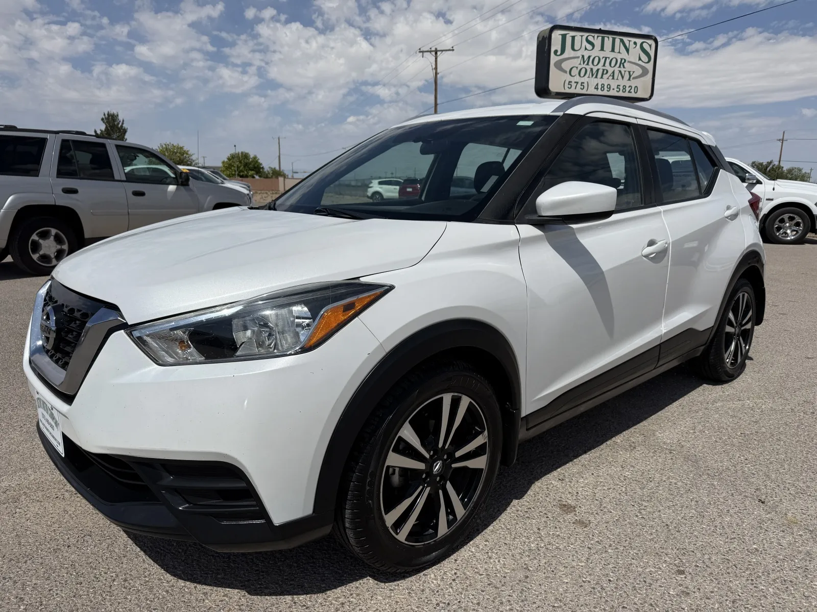 White 2018 NISSAN KICKS for sale in Alamogordo, NM