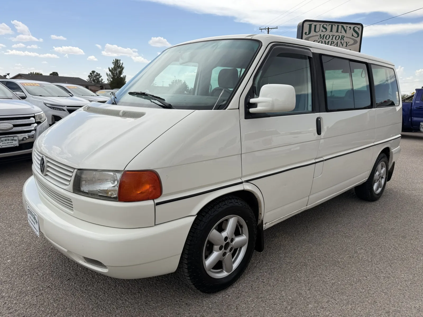 White 2003 VOLKSWAGEN EUROVAN MV for sale in Alamogordo, NM
