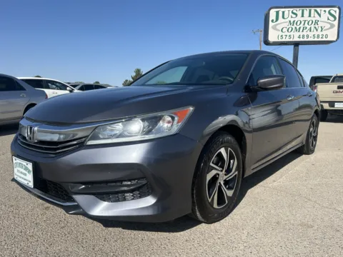 Gray 2017 HONDA ACCORD LX for sale in Alamogordo, NM