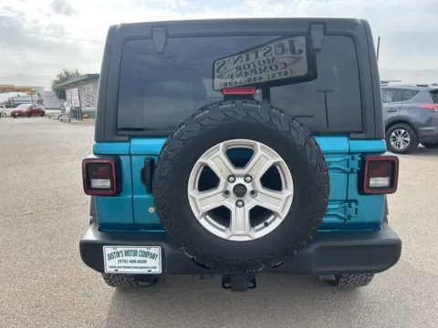 Another view of 2020 JEEP WRANGLER UNLIMI SPORT for sale in Alamogordo, NM at Justin's Motor Company