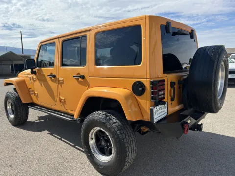 Another view of 2012 JEEP WRANGLER UNLIMI SAHARA for sale in Alamogordo, NM at Justin's Motor Company