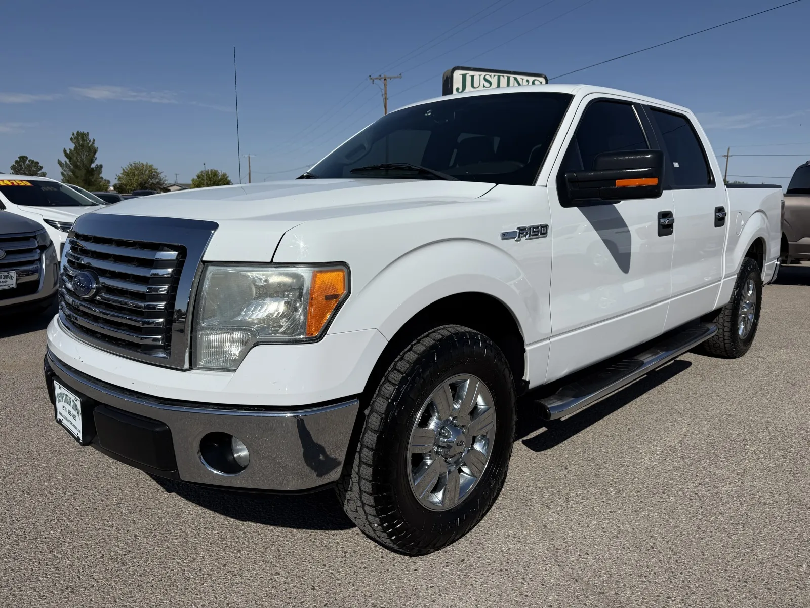 White 2011 FORD F-150 SUPERCREW XLT for sale in Alamogordo, NM
