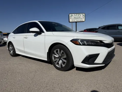 White 2022 HONDA CIVIC LX for sale in Alamogordo, NM